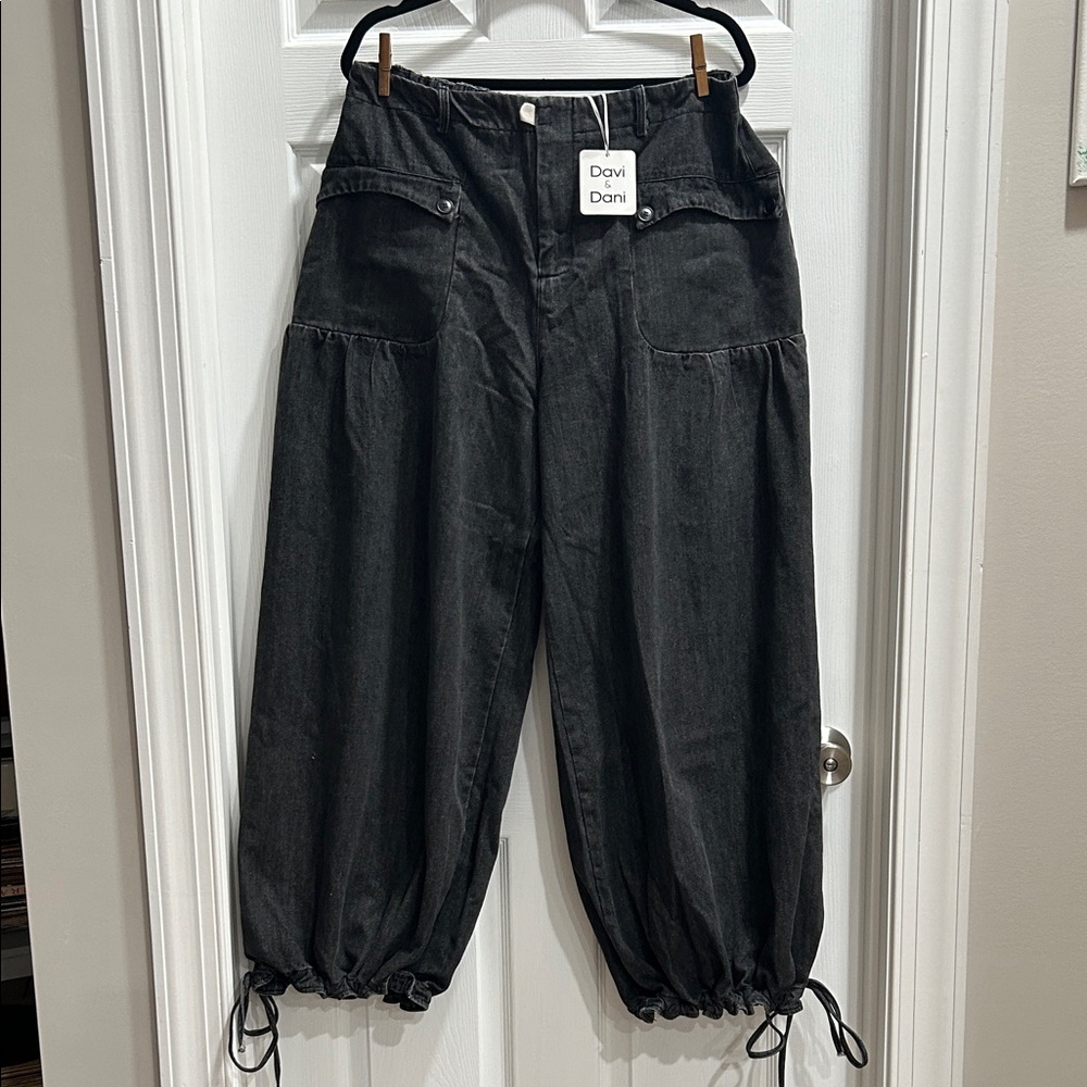 DAVI & DANI Black Denim Women Jeans